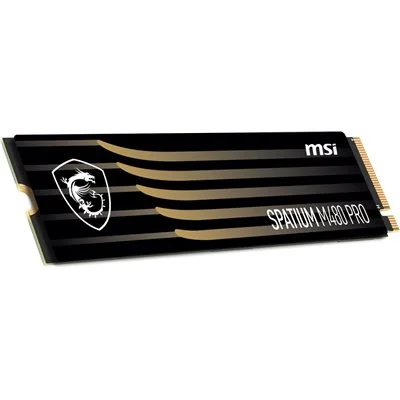 MSI Spatium M480 PRO SSD 1TB NVMe a 7400MB/s PCIe 4.0