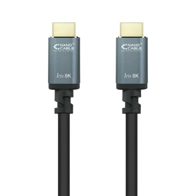 Cable HDMI 2.1 8K Nanocable 10.15.8002/ HDMI Macho - HDMI