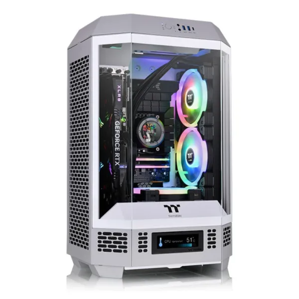 Thermaltake The Tower 300 Limestone m-ATX Caja Vertical Gris/Blanco