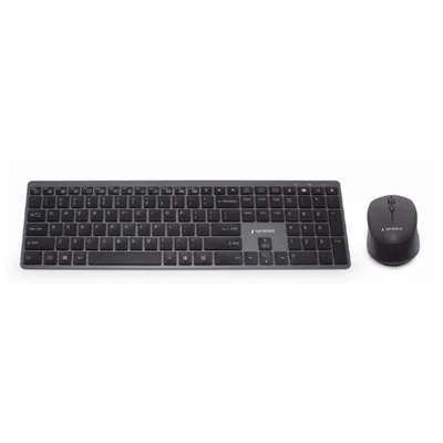 Gembird ECLIPSE M500 PRO Ultra Fit Kit Teclado Retroiluminado