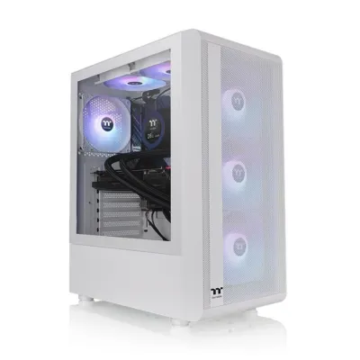 Thermaltake S200 TG ARGB Snow Cristal Templado USB 3.0