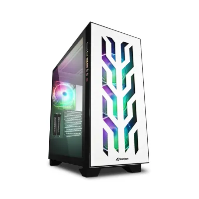 Sharkoon Elite Shark CA300T E-ATX Cristal Templado USB-C ARGB