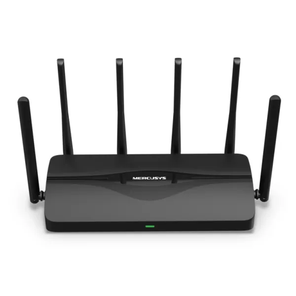 Mercusys MR47BE router inalámbrico 2.5 Gigabit Ethernet Tribanda (2.4 GHz / 5 GHz / 6 GHz) Negro