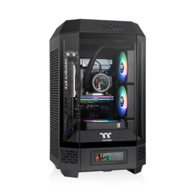 Thermaltake The Tower 250 Mini Tower Negro, Blanco