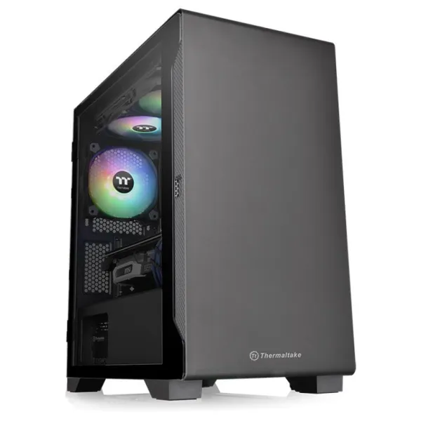 Thermaltake S100 Cristal Templado USB 3.0 Negra