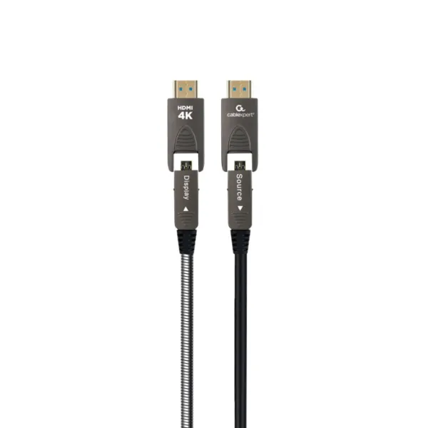 Gembird CCAP-HDMIDD-AOC-20M cable HDMI HDMI Type-A/HDMI Type-D Negro