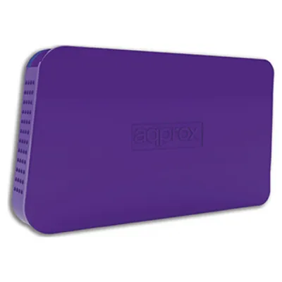 Caja Externa Usb 2.5" Sata Morado Approx