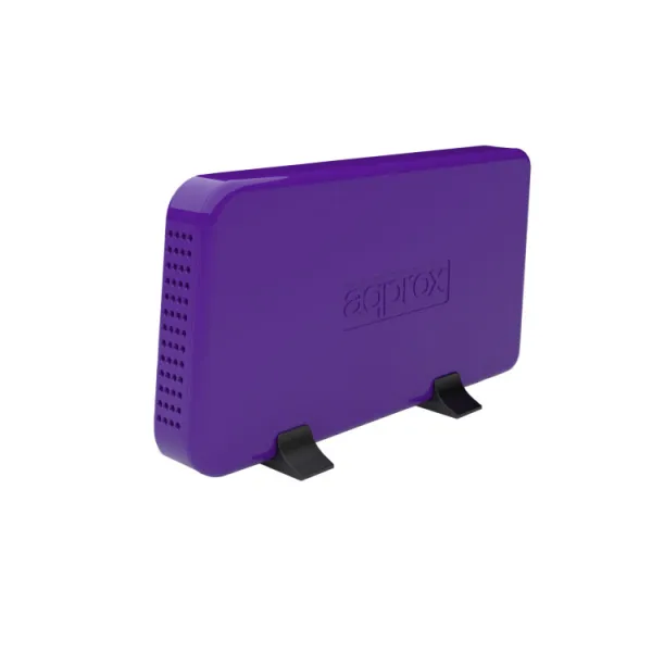 Caja Externa Usb 3.5" Sata Morado Approx