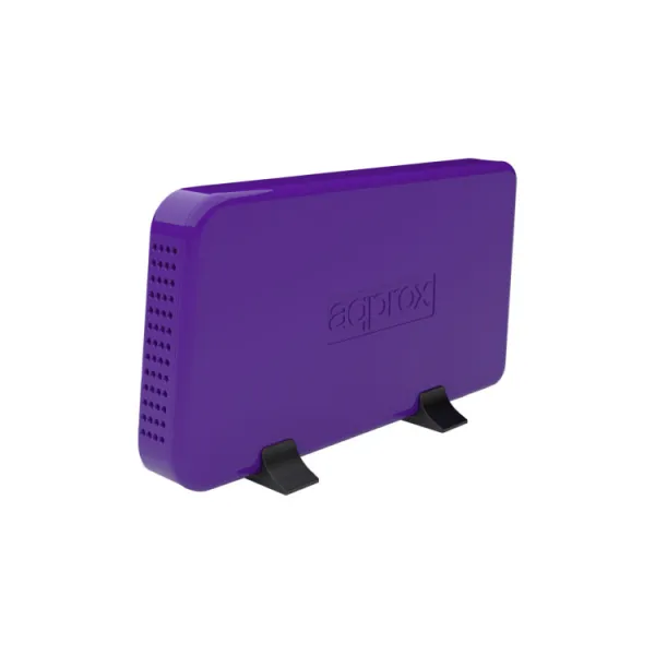 Caja Externa Usb 3.5" Sata 3.0 Morado Approx