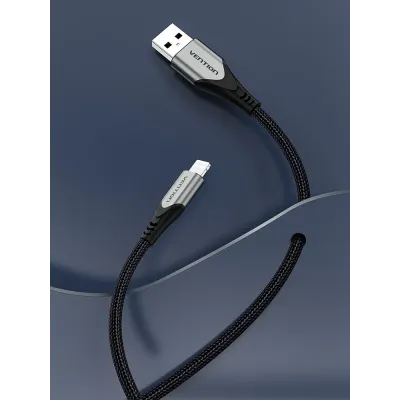 Cable USB 2.0 Lightning Vention LABHF/ USB Macho - Lightning