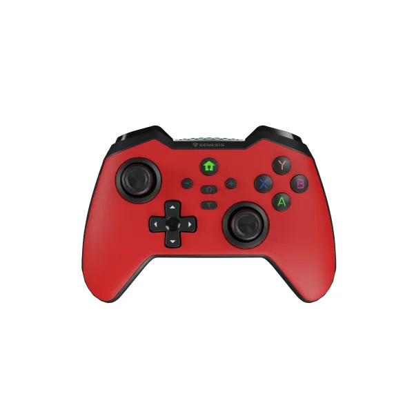 GENESIS Mangan 400 Rojo Bluetooth Gamepad Analógico/Digital Android, MAC, Nintendo Switch, PC, iOS