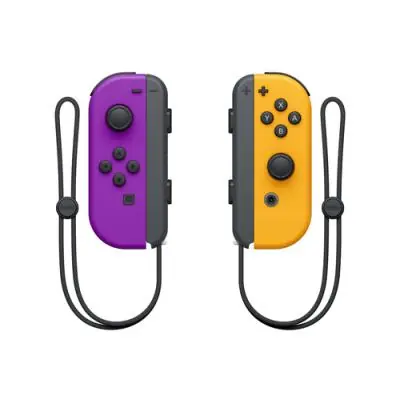 Nintendo Joy-Con Negro, Naranja, Púrpura Bluetooth Gamepad