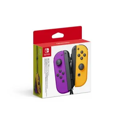 Nintendo Joy-Con Negro, Naranja, Púrpura Bluetooth Gamepad