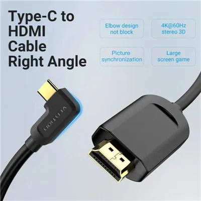 Cable Conversor HDMI 1.4 4K Vention CGVBG/ USB Tipo-C Macho -