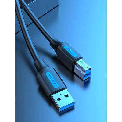 Cable USB 3.0 Vention COOBI/ USB Tipo-B Macho - USB Macho/