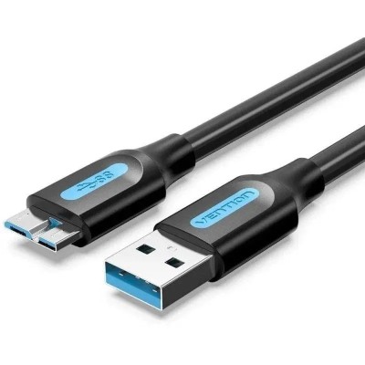 Cable USB 3.0 Vention COPBG/ USB Macho - MicroUSB Macho/ Hasta