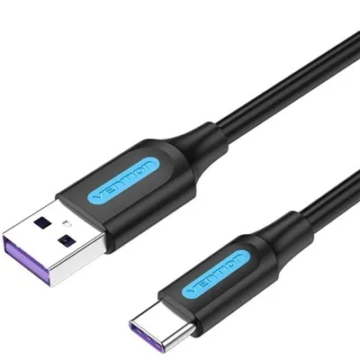 Cable USB 2.0 Tipo-C Vention CORBD/ USB Macho - USB Tipo-C