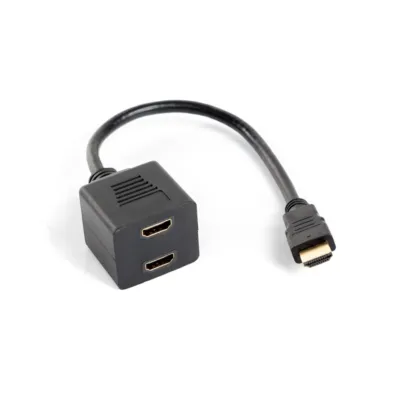 Lanberg AD-0019-BK divisor de video HDMI 2x HDMI