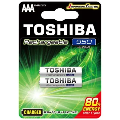 Toshiba TNH-03GAE BP-2C pila doméstica Batería recargable AAA