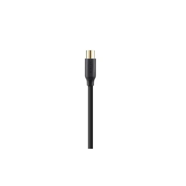 Cable Belkin F3y057bt2m Coaxial Antena Rca 90db 2m Negro Conectores Gold