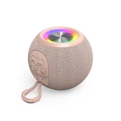 Hama Altavoz Bluetooth Ball Shape Rosa 5W iluminación RGB 10h