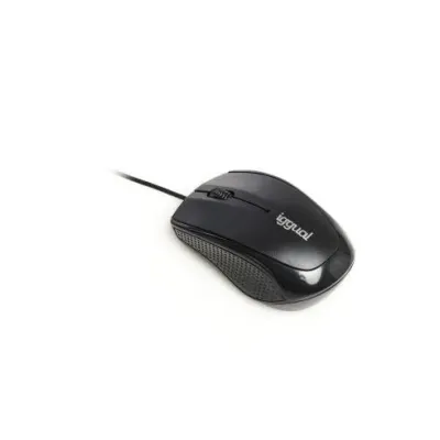 Iggual ratón óptico com-basic-800dpi negro