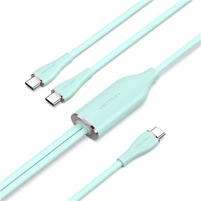 Cable USB 2.0 Tipo-C Vention CTMGG/ USB Tipo-C Macho - 2 x USB