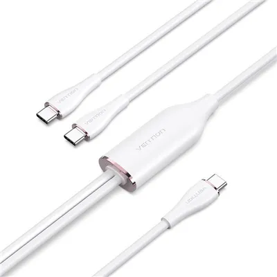 Cable USB 2.0 Tipo-C Vention CTMWG/ USB Tipo-C Macho - 2 x USB