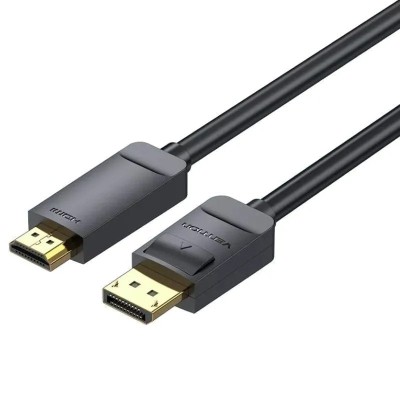 Cable Conversor Vention HAGBG/ DisplayPort Macho - HDMI 4K