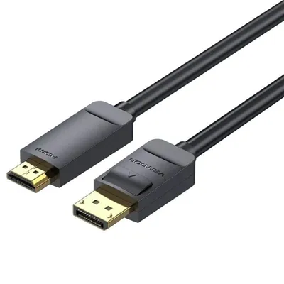 Cable Conversor Vention HAGBI/ DisplayPort Macho - HDMI 4K