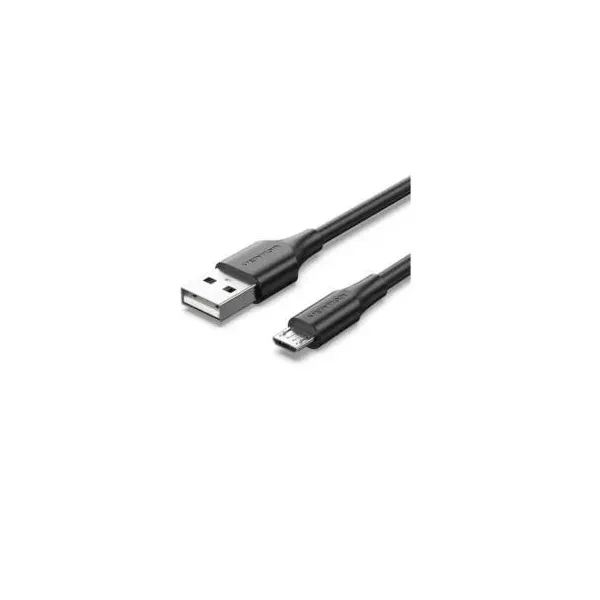 Cable USB 2.0 Vention CTIBI/ USB Macho - MicroUSB Macho/ 3m/ Negro