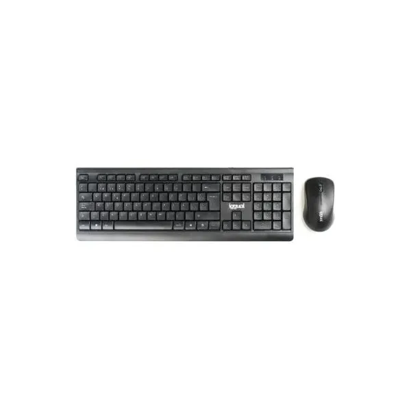 Iggual kit teclado ratón inalámbrico wmk-business