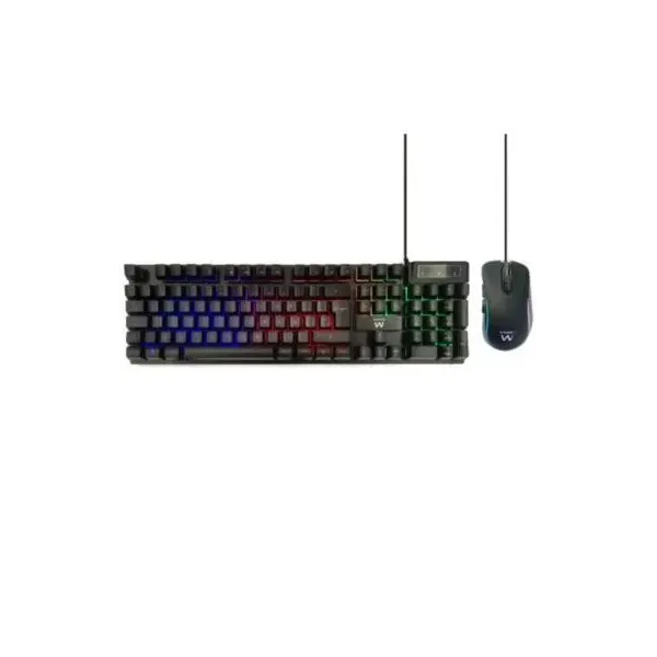 Ewent teclado+raton gaming pl3201 USB