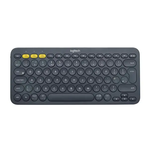 Logitech K380 Multi-Device teclado Bluetooth QWERTY Inglés Gris