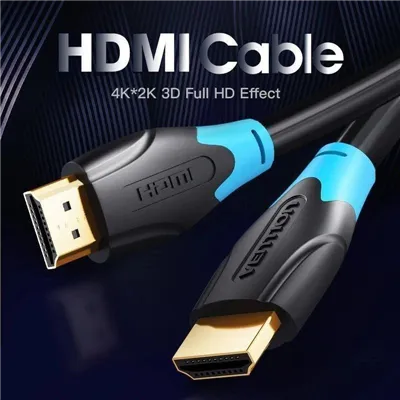 Cable HDMI 2.0 4K Vention AACBN/ HDMI Macho - HDMI Macho/ 15m/