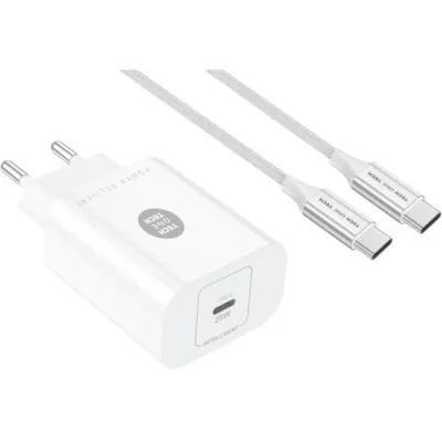 Cargador de Pared Tech One Tech TEC2266/ 1xUSB Tipo-C + Cable