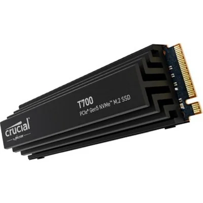 Crucial T700 SSD 4TB con Disipador NVMe a 12400MB/s PCIe 5.0