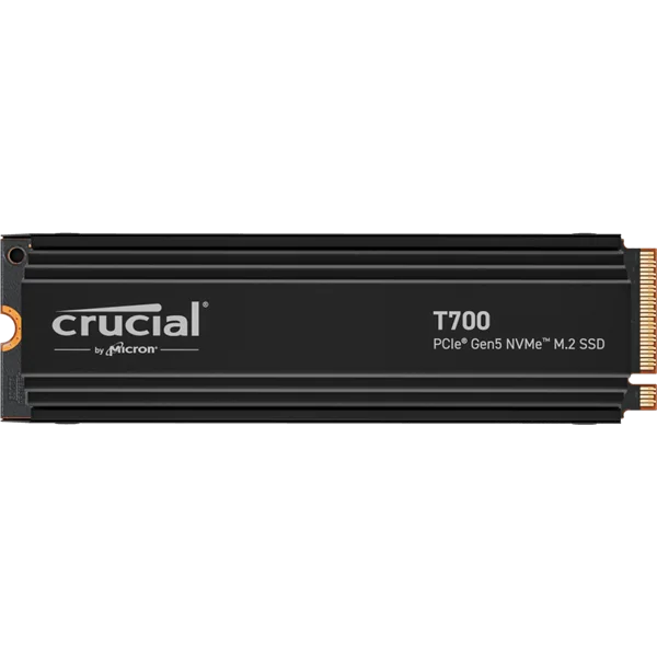 Crucial T700 SSD 4TB con Disipador NVMe a 12400MB/s PCIe 5.0