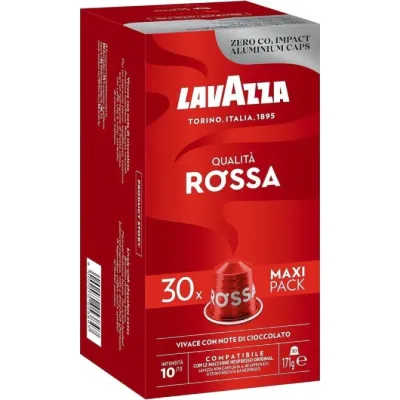 Cápsula Lavazza Qualitá Rossa para cafeteras Nespresso/ Caja de