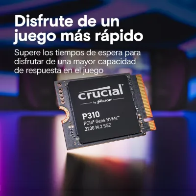 Crucial P310 SSD 2TB PCIe 4.0 2230 NVMe a 7100MB/s