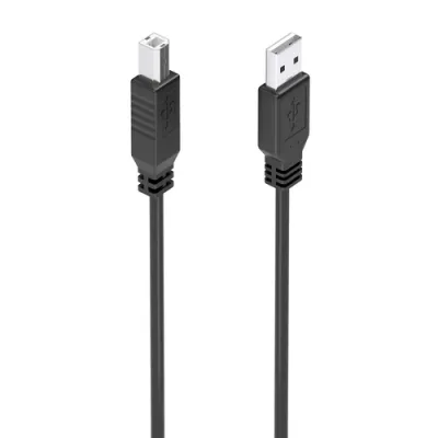 AISENS Cable USB 2.0 con Amplificador, Tipo A/M-B/M, Negro, 15m