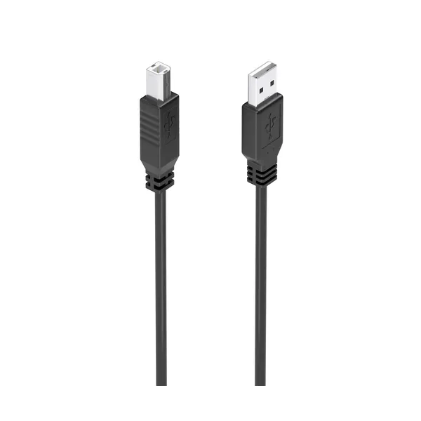 AISENS Cable USB 2.0 con Amplificador, Tipo A/M-B/M, Negro, 15m