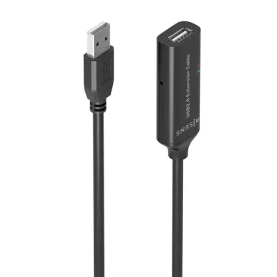 AISENS Cable USB 2.0 Prolongador con Amplificador, Tipo