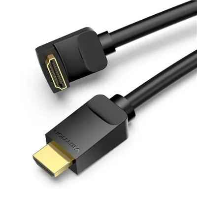 Cable HDMI 2.0 4K Acodado Vention AAQBF/ HDMI Macho - HDMI