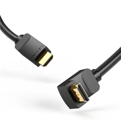 Cable HDMI 2.0 4K Acodado Vention AAQBF/ HDMI Macho - HDMI