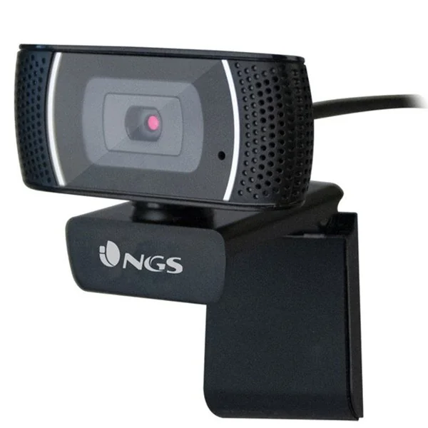 NGS XPRESSCAM 1080HD cámara web 2 MP 1920 x 1080 Pixeles USB 2.0 Negro