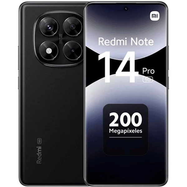 Xiaomi Redmi Note 14 Pro 5G 16,9 cm (6.67") SIM doble USB Tipo C 8 GB 256 GB 5110 mAh Negro