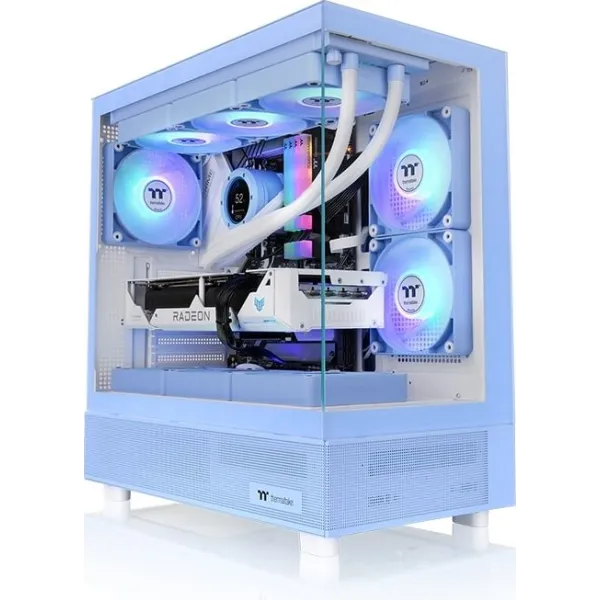 Thermaltake View 270 TG ARGB Azul hortensia ATX Cristal Templado USB-C