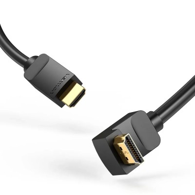 Cable HDMI 2.0 4K Acodado Vention AAQBG/ HDMI Macho - HDMI