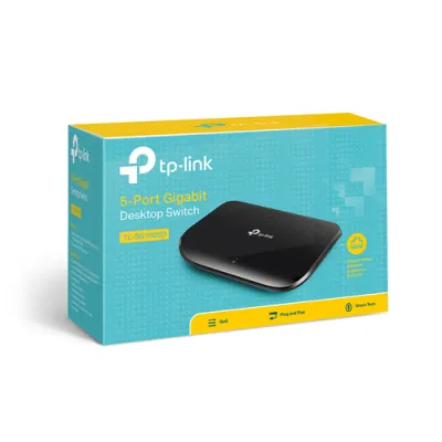 TP-Link TL-SG1005D switch No administrado Gigabit Ethernet